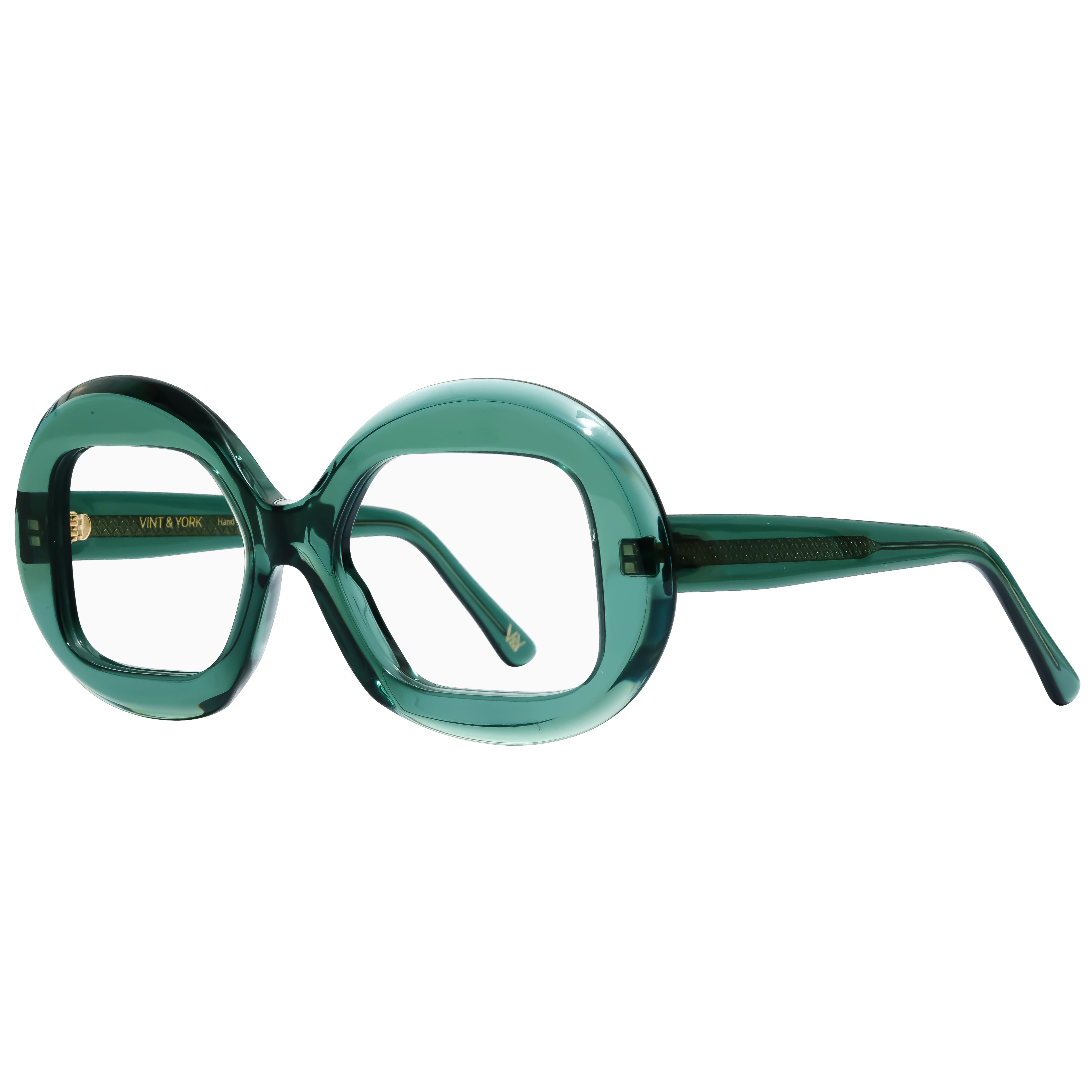 Transparent Green side