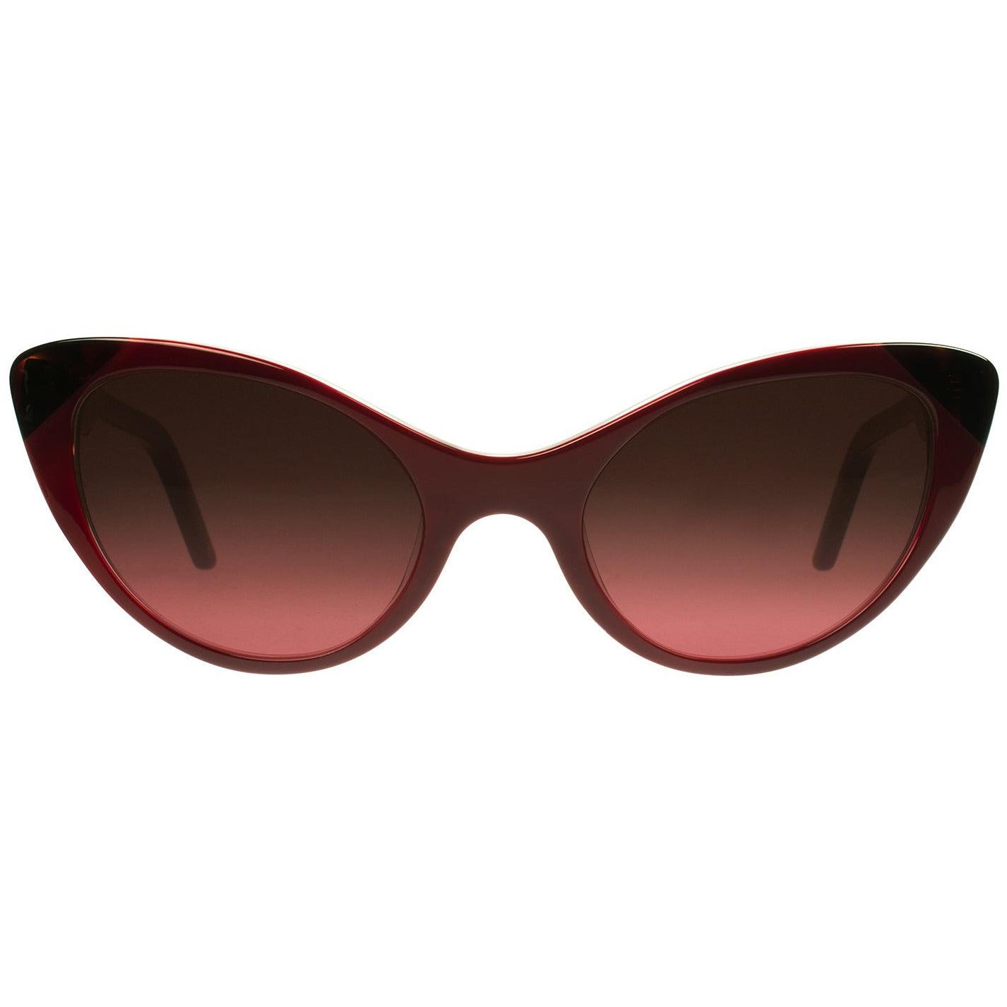 Two Tone Crimson Tortoise-look